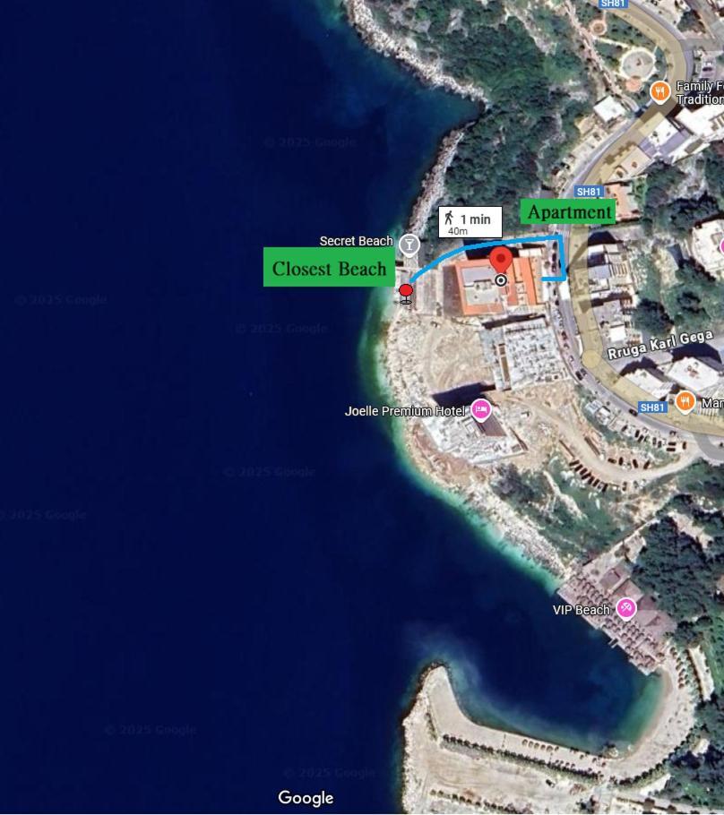 Sail Ocean View Apartments Sarande Luaran gambar